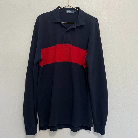 VTG Polo By Ralph Lauren Mens 100% Cotton Shirt - Picture 1 of 5